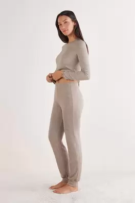 Dlhé Nohavice z Modalu s Kašmírom Luxyury Softness