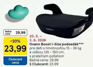 Osann Boost i-Size podsedák