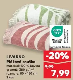 Plážová osuška