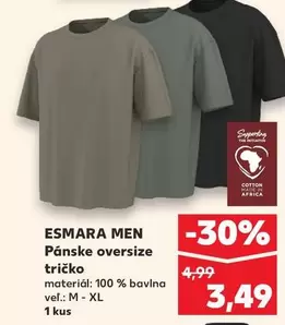 Pánske oversize tričko