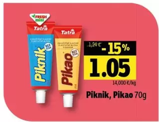 Piknik, Pikao