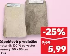 Kúpeľňová predložka