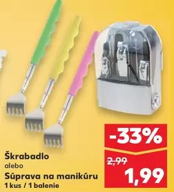 Škrabadlo alebo Súprava na manikúru