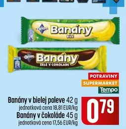 Banány v bielej poleve, Banány v čokoláde