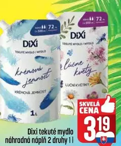 Dixi tekute mydlo náhradná náplň