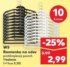 Ramienka na odev