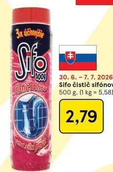 čistič sifónov
