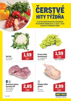 Katalóg METRO v Rožňava | Čerstvé hity týždňa | 2026-02-16T00:00:00.000Z - 2026-02-22T00:00:00.000Z
