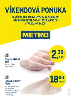 Katalóg METRO | Víkendová ponuka | 2026-02-19T00:00:00.000Z - 2026-02-24T00:00:00.000Z