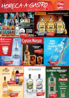 Katalóg CBA v Bardejov | HORECA a GASTRO 32026 | 2026-03-01T00:00:00.000Z - 2026-03-31T00:00:00.000Z