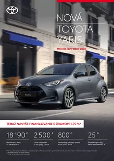 Katalóg Toyota v Banská Bystrica | Cennik yaris 2026 | 2026-01-01T00:00:00.000Z - 2026-12-31T00:00:00.000Z