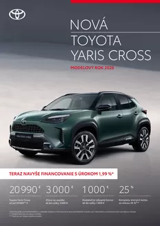 Katalóg Toyota v Banská Bystrica | Cennik yaris cross 2026 | 2026-01-01T00:00:00.000Z - 2026-12-31T00:00:00.000Z