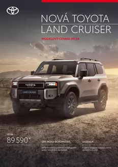 Katalóg Toyota v Prešov | Cennik land cruiser MY26 | 2026-01-01T00:00:00.000Z - 2026-12-31T00:00:00.000Z