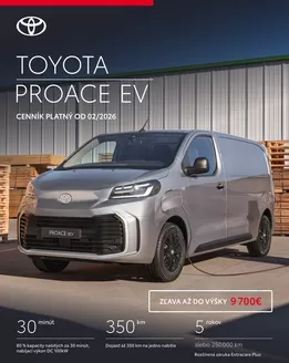 Katalóg Toyota v Žilina | Cennik novy proace ev | 2026-01-01T00:00:00.000Z - 2026-12-31T00:00:00.000Z