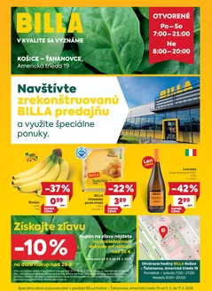 Katalóg Billa v Dunajská Streda | Špeciálne ponuky pre vás | 2026-03-11T00:00:00.000Z - 2026-03-17T00:00:00.000Z