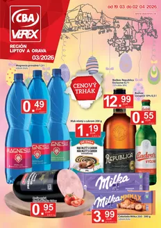 Katalóg CBA v Námestovo | Výhodný nákup - Región Liptov a Orava 326 | 2026-03-19T00:00:00.000Z - 2026-04-02T00:00:00.000Z