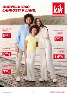 Katalóg KiK v Medzilaborce | Kik katalóg | 2026-03-21T00:00:00.000Z - 2026-04-04T00:00:00.000Z