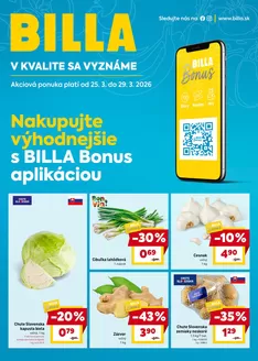 Katalóg Billa v Prešov | Atraktívne špeciálne ponuky pre všetkých | 2026-03-25T00:00:00.000Z - 2026-03-29T00:00:00.000Z