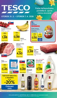 Katalóg Tesco v Šamorín | 20260326000700412 2026 P05 SK HM CHM | 2026-03-31T00:00:00.000Z - 2026-04-07T00:00:00.000Z