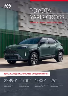 Katalóg Toyota v Prešov | Cennik yaris cross 2026 | 2026-01-01T00:00:00.000Z - 2026-12-31T00:00:00.000Z