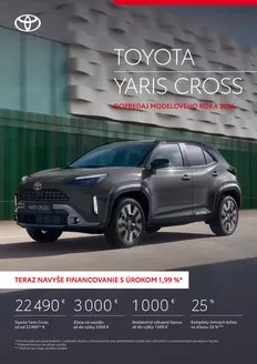 Katalóg Toyota v Bratislava | Cennik novy yaris cross 2025 | 2026-01-01T00:00:00.000Z - 2026-12-31T00:00:00.000Z