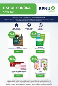 Katalóg Benu Lekáreň v Rožňava | Benu akciovy letak pre e shop | 2026-04-01T00:00:00.000Z - 2026-04-30T00:00:00.000Z