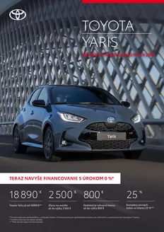 Katalóg Toyota v Prešov | Cennik NG yaris 2025 | 2026-01-01T00:00:00.000Z - 2026-12-31T00:00:00.000Z