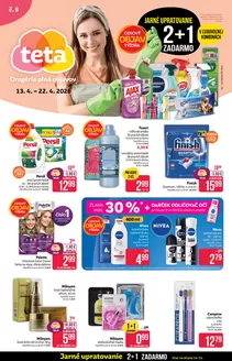 Katalóg TETA Drogerie v Žiar nad Hronom | TETA Drogerie katalóg | 2026-04-13T00:00:00.000Z - 2026-04-22T00:00:00.000Z