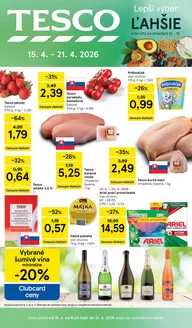 Katalóg Tesco v Prešov | 20260409003151025 2026 P07 SK HM CHM | 2026-04-15T00:00:00.000Z - 2026-04-21T00:00:00.000Z
