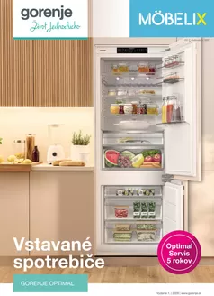 Katalóg Möbelix v Bánovce nad Bebravou | GORENJE | 2026-01-01T00:00:00.000Z - 2026-12-31T00:00:00.000Z
