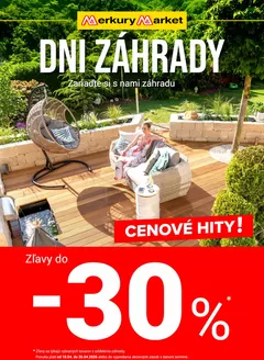 Katalóg Merkury Market | Dni záhrady 18.04.-26.04.2026 | 2026-04-18T00:00:00.000Z - 2026-04-26T00:00:00.000Z