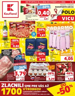 Katalóg Kaufland | Najlepšie ponuky a zľavy | 2026-04-30T00:00:00.000Z - 2026-05-06T00:00:00.000Z