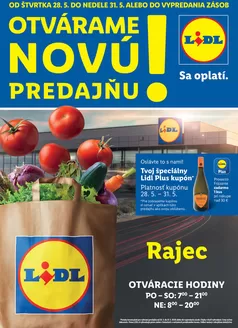Katalóg Lidl v Nitra | Ponuka platná od 28. 05. 2026 | 2026-05-25T00:00:00.000Z - 2026-05-31T00:00:00.000Z