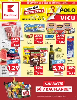 Katalóg Kaufland v Veľký Šariš | Kaufland katalóg | 2026-05-28T00:00:00.000Z - 2026-06-03T00:00:00.000Z