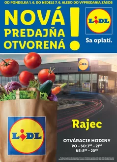 Katalóg Lidl v Banská Štiavnica | Ponuka platná od 01. 06. 2026 | 2026-06-01T00:00:00.000Z - 2026-06-07T00:00:00.000Z