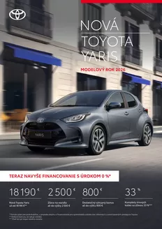 Katalóg Toyota v Nové Zámky | Cennik yaris 2026 | 2026-01-01T00:00:00.000Z - 2026-12-31T00:00:00.000Z