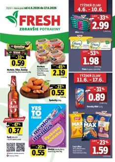 Katalóg Fresh v Šaľa | Východné Slovensko | 2026-06-04T00:00:00.000Z - 2026-06-17T00:00:00.000Z