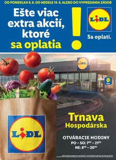 Katalóg Lidl v Veľký Meder | Ponuka platná od 08. 06. 2026 | 2026-06-08T00:00:00.000Z - 2026-06-14T00:00:00.000Z