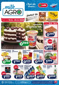 Katalóg Milk Agro v Zvolen | Aktuálny leták | 2026-05-27T00:00:00.000Z - 2026-06-09T00:00:00.000Z