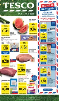 Katalóg Tesco v Veľký Meder | Nové ponuky na objavenie | 2026-06-24T00:00:00.000Z - 2026-06-30T00:00:00.000Z