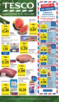 Katalóg Tesco v Veľký Meder | Exkluzívne ponuky pre našich zákazníkov | 2026-06-24T00:00:00.000Z - 2026-06-30T00:00:00.000Z
