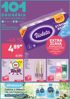 Katalóg 101 Drogerie v Žilina | 101 drogeria letak c11 2026 screen web | 2026-06-24T00:00:00.000Z - 2026-07-07T00:00:00.000Z