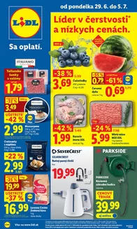 Katalóg Lidl | Platný od 29. 06. 2026 | 2026-06-29T00:00:00.000Z - 2026-07-05T00:00:00.000Z