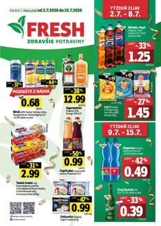 Katalóg Fresh v Bytča | Stredné a západné Slovensko | 2026-07-02T00:00:00.000Z - 2026-07-15T00:00:00.000Z