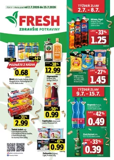 Katalóg Fresh v Bytča | Východné Slovensko | 2026-07-02T00:00:00.000Z - 2026-07-15T00:00:00.000Z
