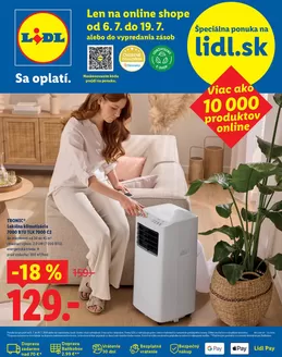 Katalóg Lidl v Banská Bystrica | Platný od 06. 07. 2026 | 2026-07-04T00:00:00.000Z - 2026-07-19T00:00:00.000Z