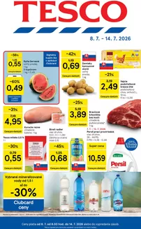 Katalóg Tesco | Objavte atraktívne ponuky | 2026-07-08T00:00:00.000Z - 2026-07-14T00:00:00.000Z