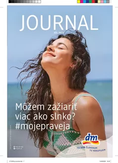 Katalóg Dm Drogerie | Dm drogerie journal | 2026-07-07T00:00:00.000Z - 2026-07-31T00:00:00.000Z