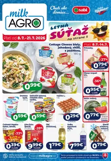 Katalóg Milk Agro v Dunajská Streda | Aktuálny leták | 2026-07-08T00:00:00.000Z - 2026-07-21T00:00:00.000Z