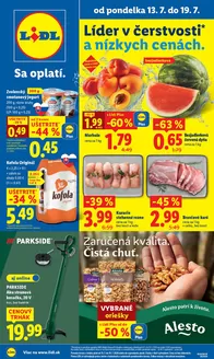 Katalóg Lidl | Platný od 13. 07. 2026 | 2026-07-13T00:00:00.000Z - 2026-07-19T00:00:00.000Z